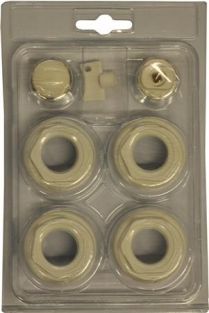 Thermrad radiator stoppen / verloopringen set tbv AluBasic